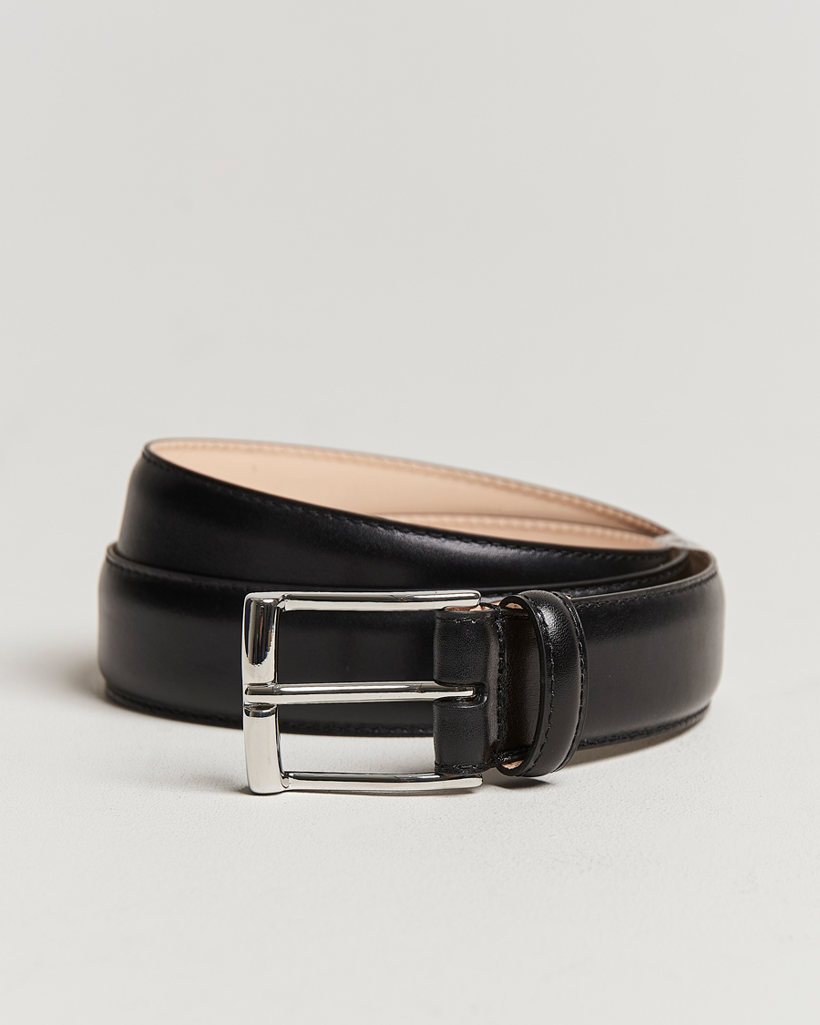 Herre | Bælter | Crockett & Jones | Belt 3,2 cm Black Calf