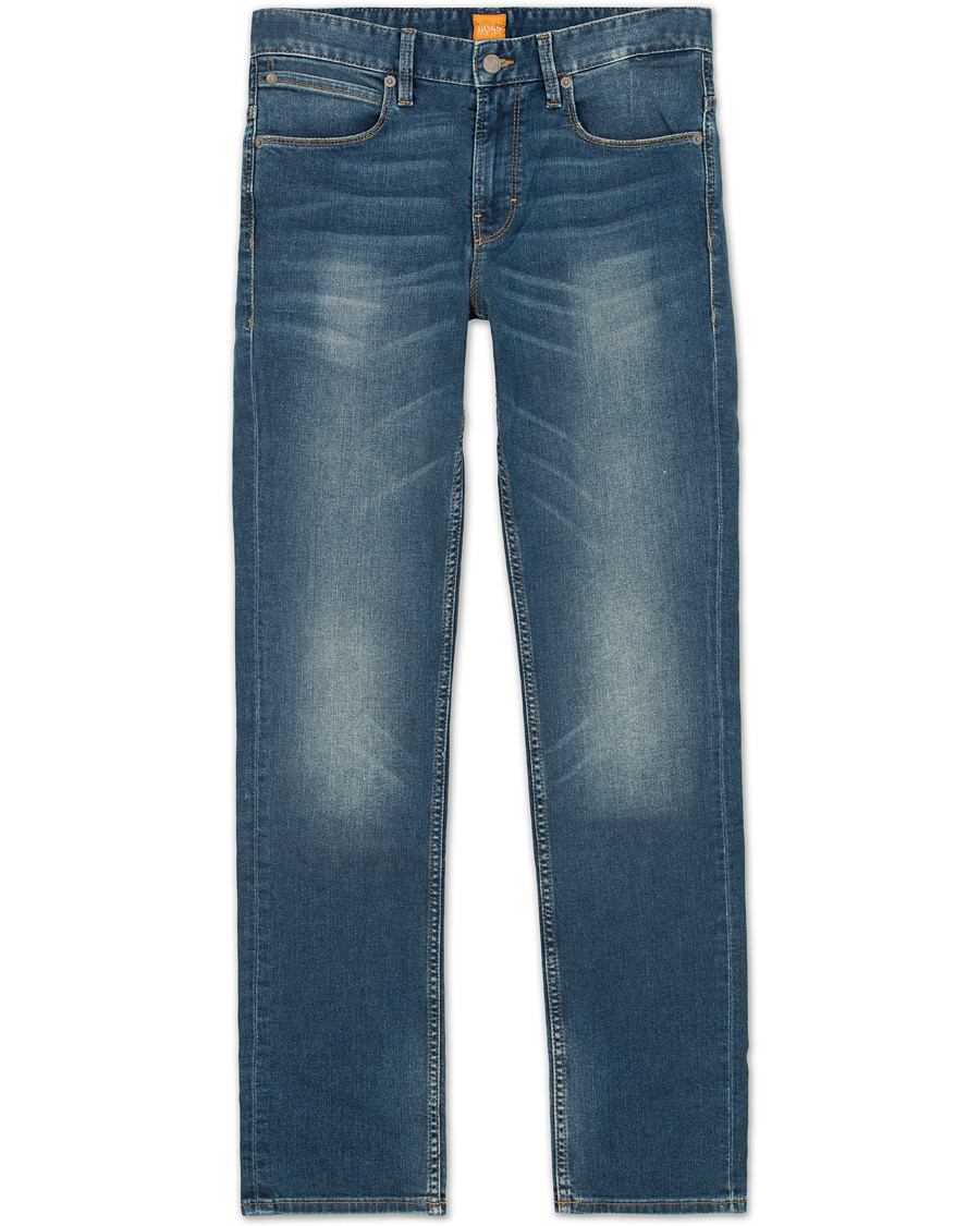 Herre | Jeans | BOSS ORANGE | BOSS Casual Orange 63 Slim Fit Jeans Washed Blue