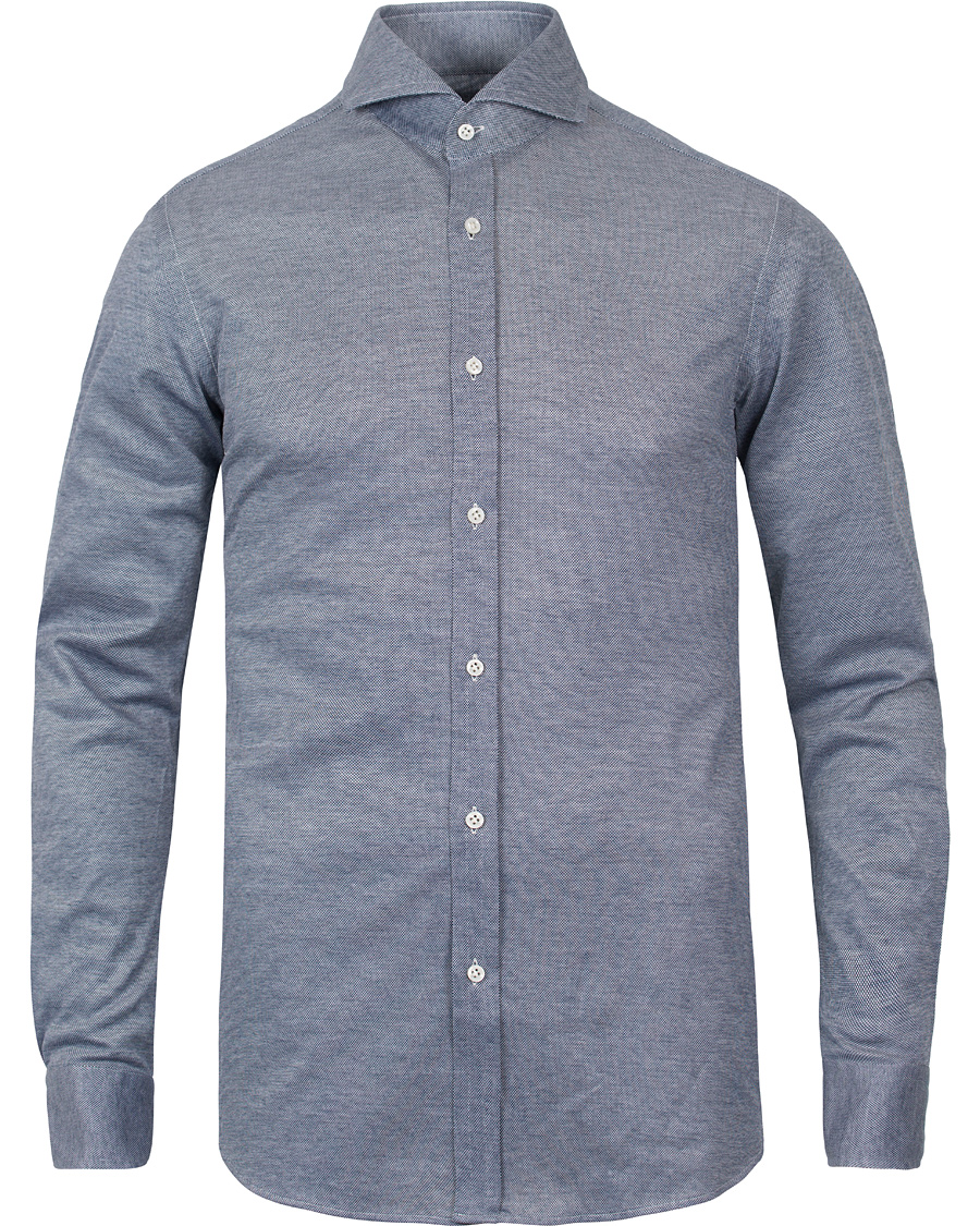 Herre | Skjorter | BOSS BLACK | BOSS Tailored Swain Slim Fit Shirt Dark Blue