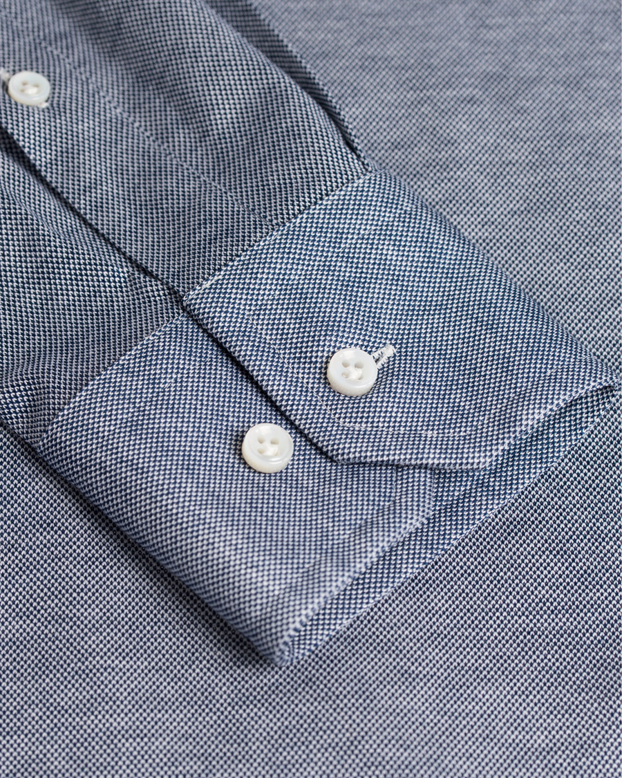 Herre | Skjorter | BOSS BLACK | BOSS Tailored Swain Slim Fit Shirt Dark Blue