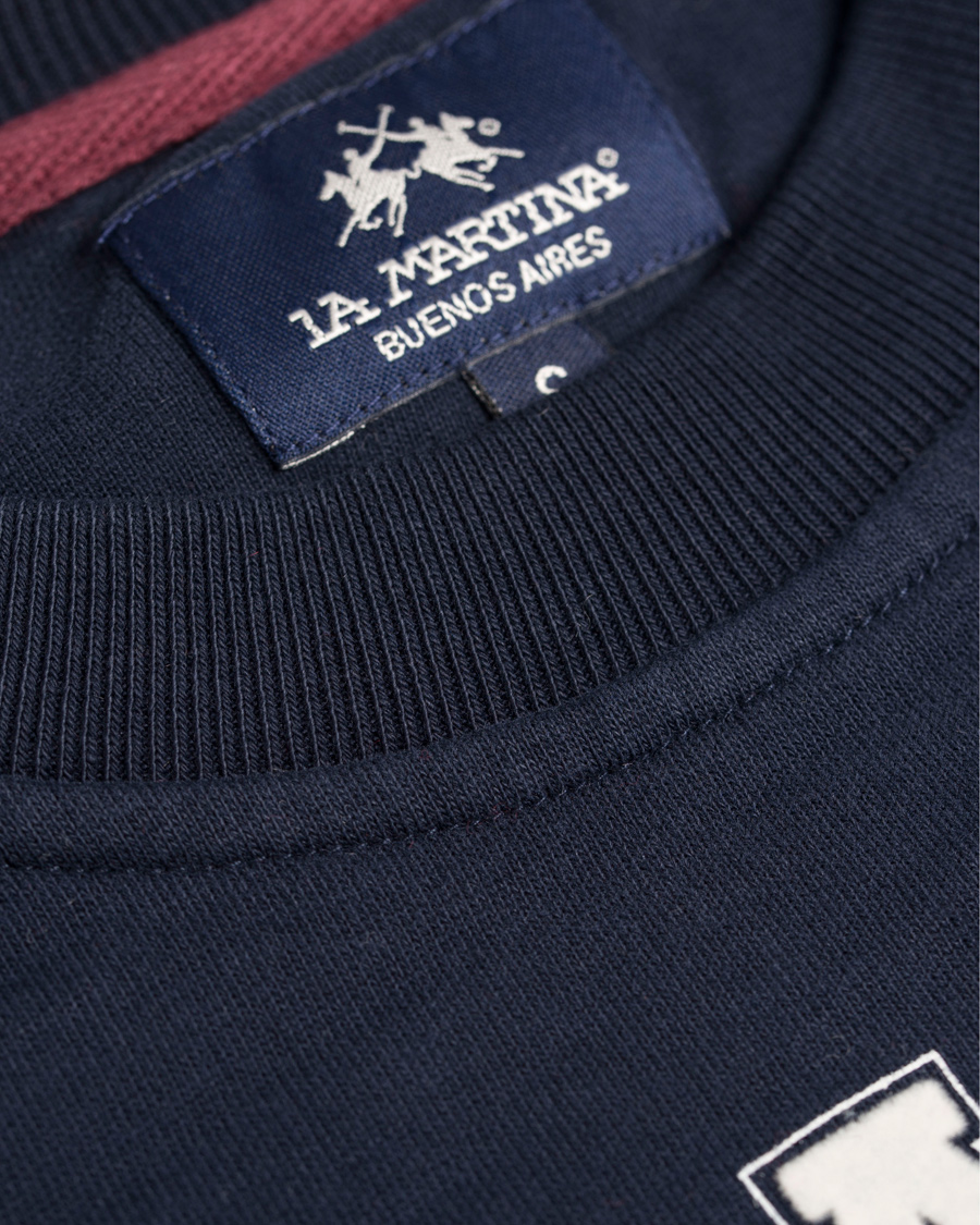 Herre | Trøjer | La Martina | Narcisco Sweatshirt Navy