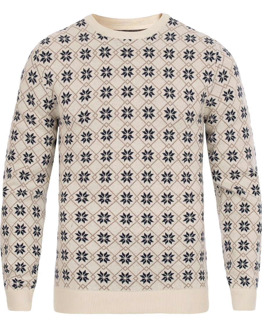 Herre | Trøjer | Lexington | Paul Jaquard Sweater Shell White