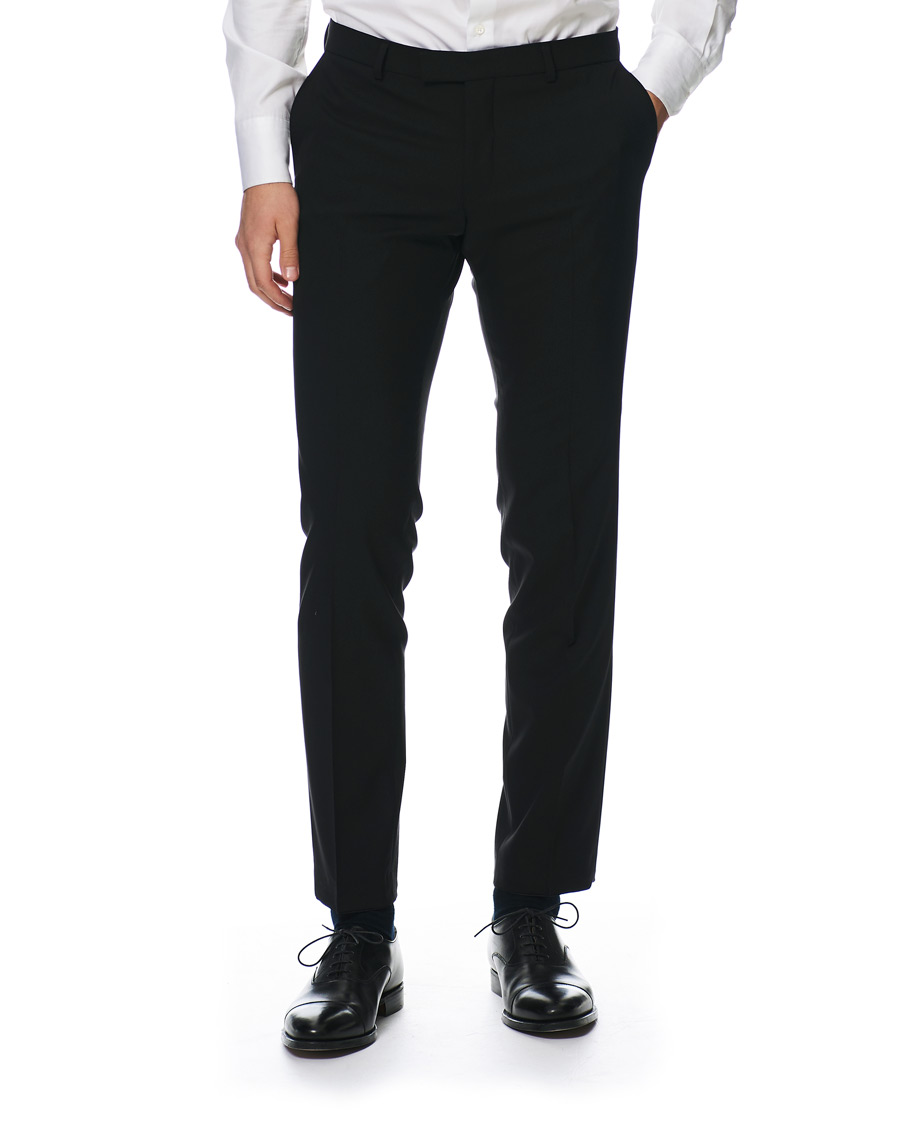 Herre | Bukser | Oscar Jacobson | Damien Trousers Super 120's Wool Black