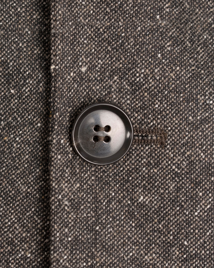 Herre | Blazere & jakker | Oscar Jacobson | Einar Lambswool Blazer Dark Brown 50