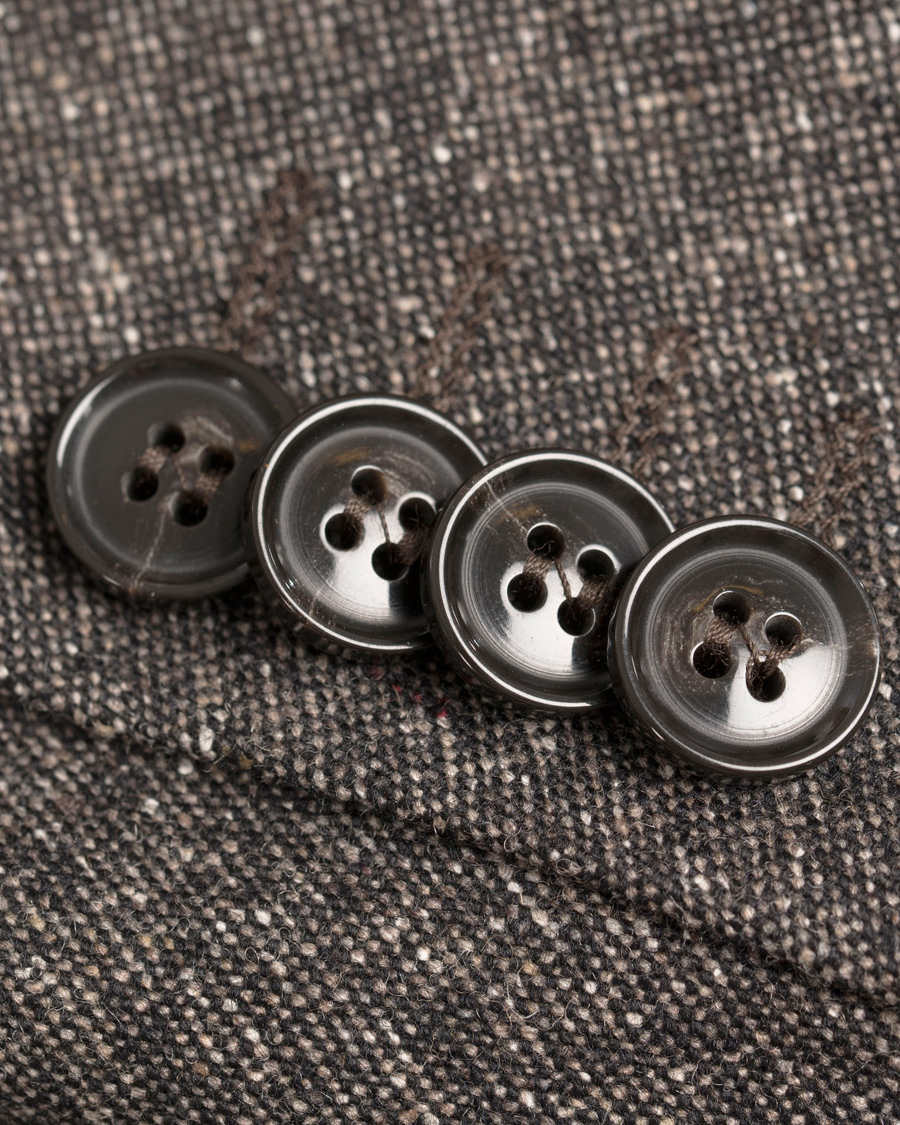Herre | Blazere & jakker | Oscar Jacobson | Einar Lambswool Blazer Dark Brown 50