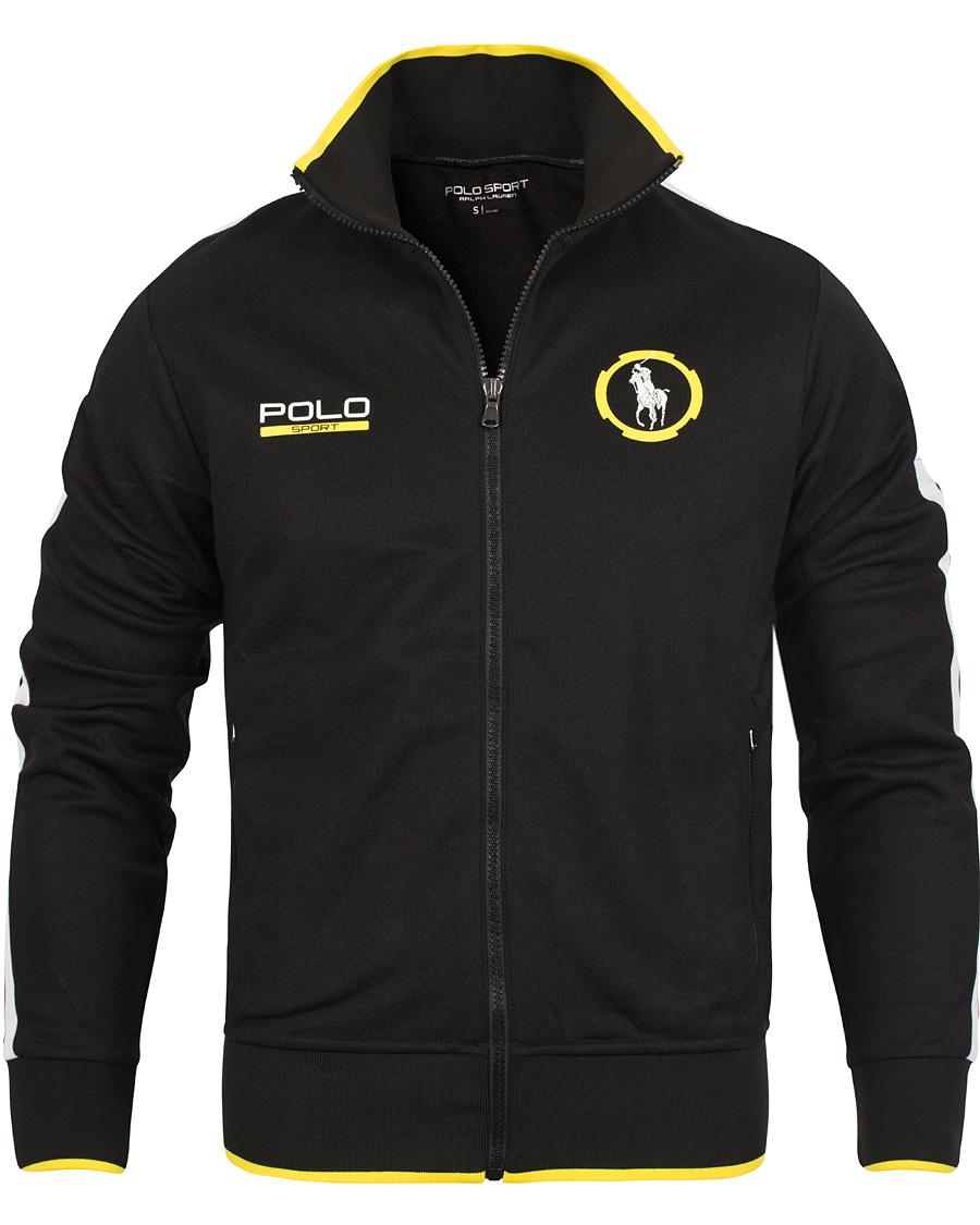 Herre | Trøjer | Polo Sport Ralph Lauren | Track Fleece Zip Jacket Polo Black