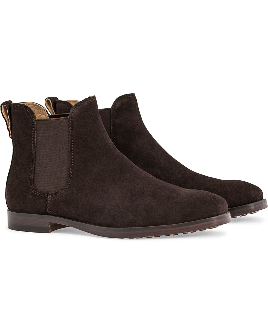 Herre | Polo Ralph Lauren Dillian Chelsea Boot Dark Brown Suede | Polo Ralph Lauren | Dillian Chelsea Boot Dark Brown Suede