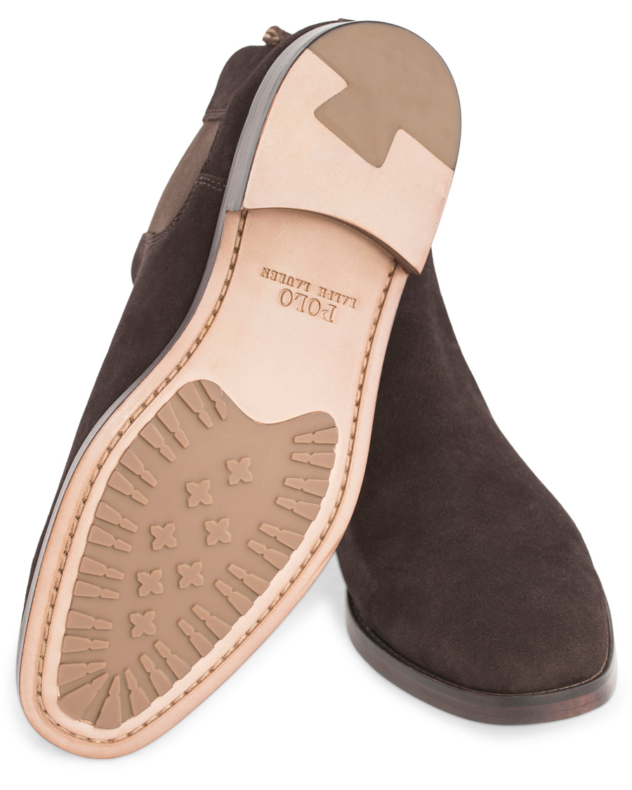 Herre | Polo Ralph Lauren Dillian Chelsea Boot Dark Brown Suede | Polo Ralph Lauren | Dillian Chelsea Boot Dark Brown Suede