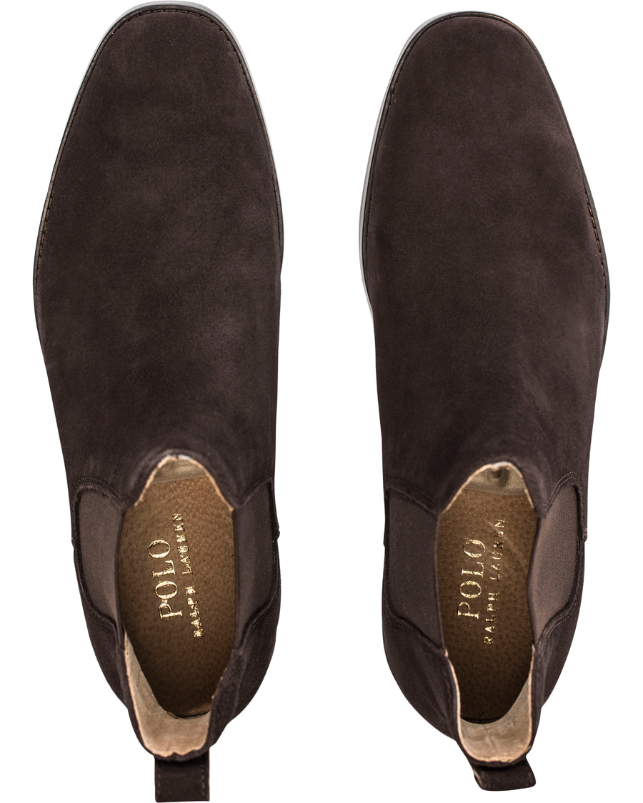 Herre | Polo Ralph Lauren Dillian Chelsea Boot Dark Brown Suede | Polo Ralph Lauren | Dillian Chelsea Boot Dark Brown Suede