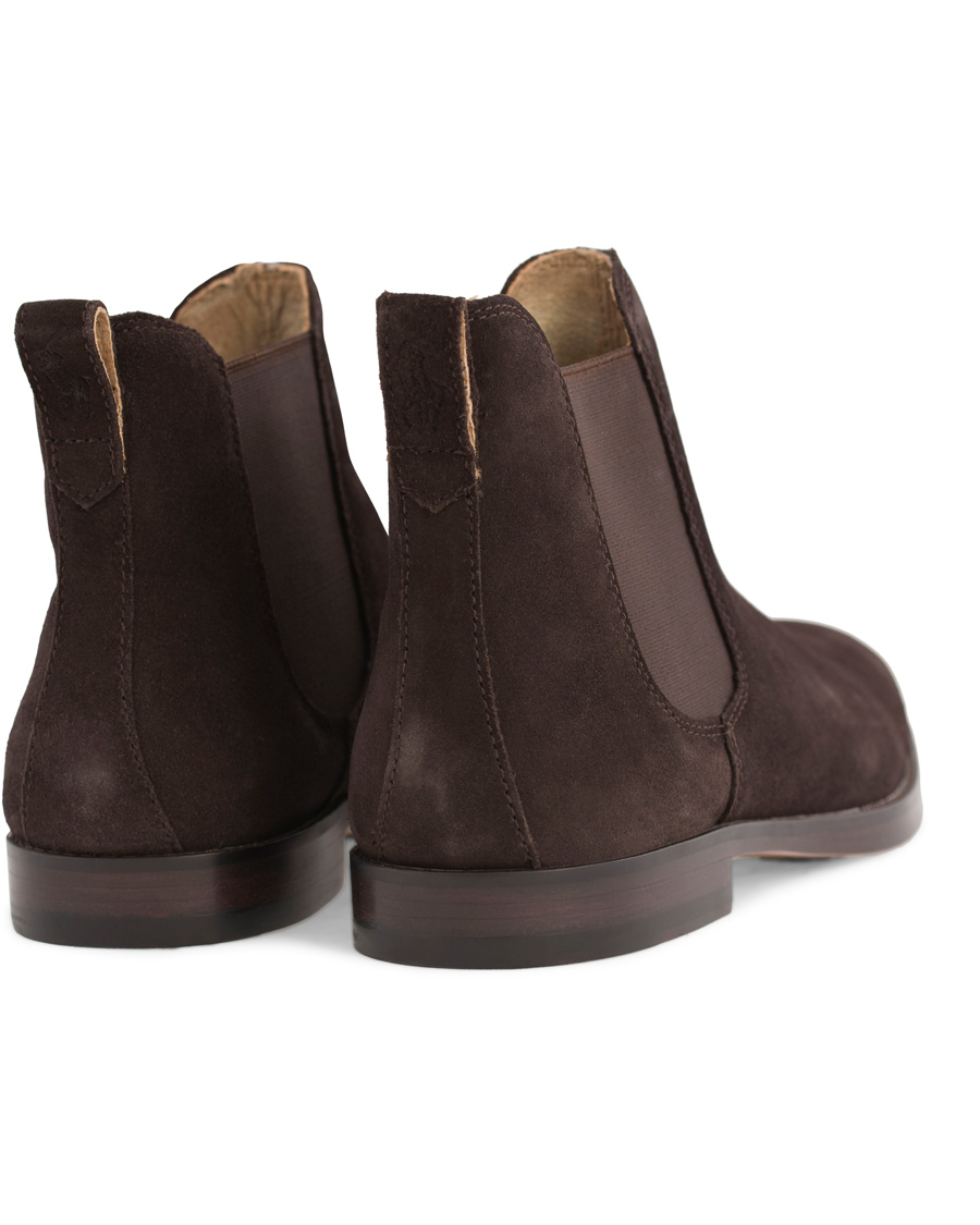 Herre | Polo Ralph Lauren Dillian Chelsea Boot Dark Brown Suede | Polo Ralph Lauren | Dillian Chelsea Boot Dark Brown Suede