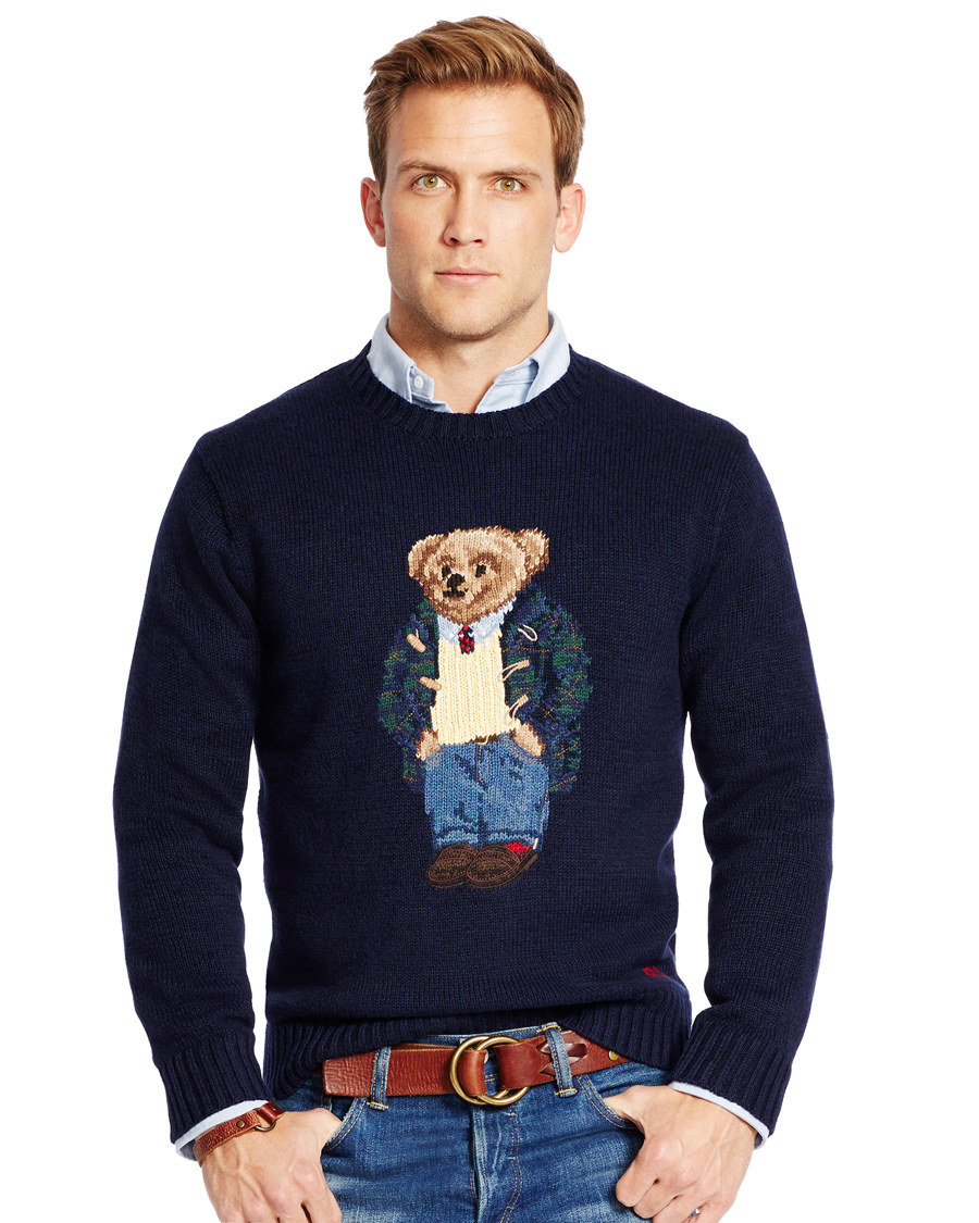 Polo Ralph Lauren Knit Bear Sweater -