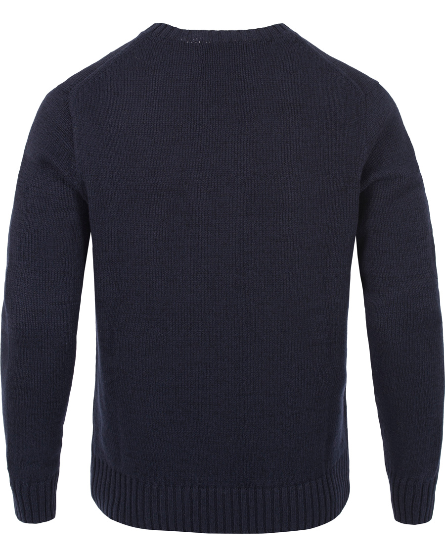 Herre | Trøjer | Polo Ralph Lauren | Cotton Knit Bear Sweater Blue