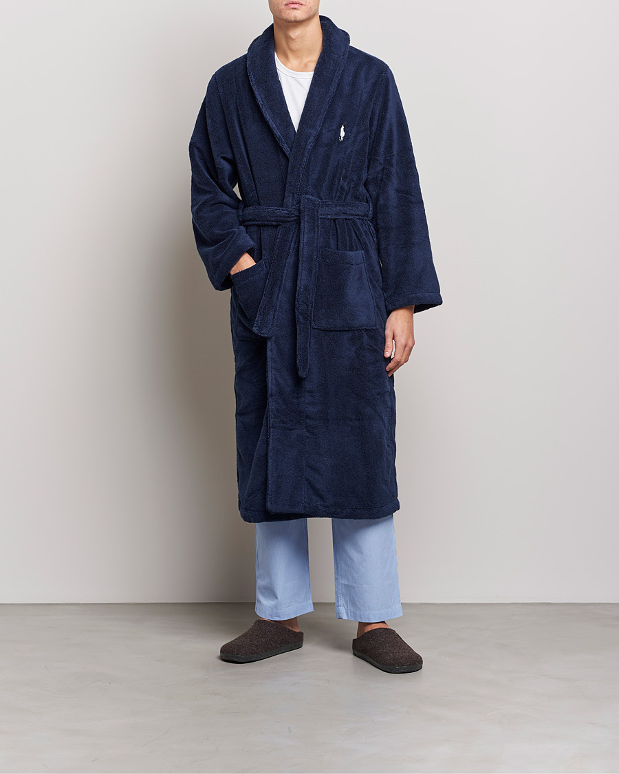 Herre | Loungewear | Polo Ralph Lauren | Shawl Robe Navy