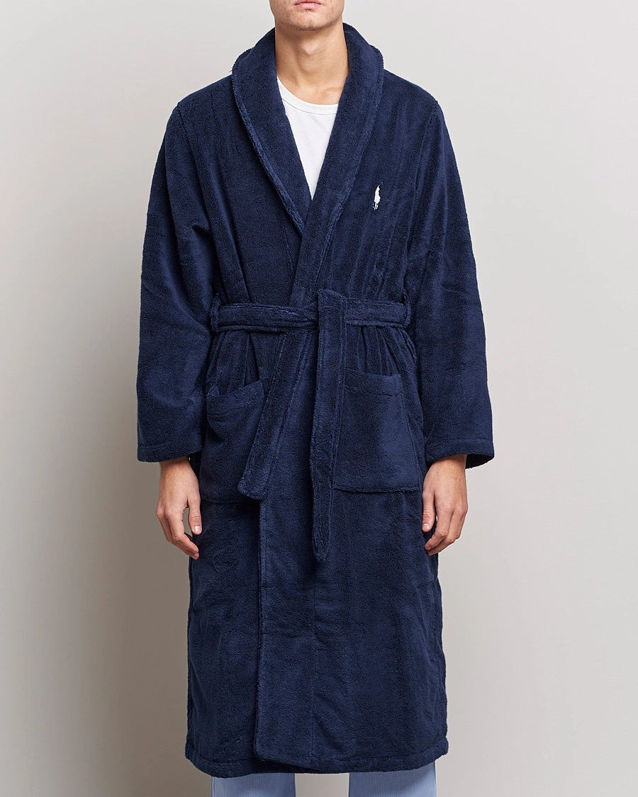 Herre | Loungewear-afdelingen | Polo Ralph Lauren | Shawl Robe Navy