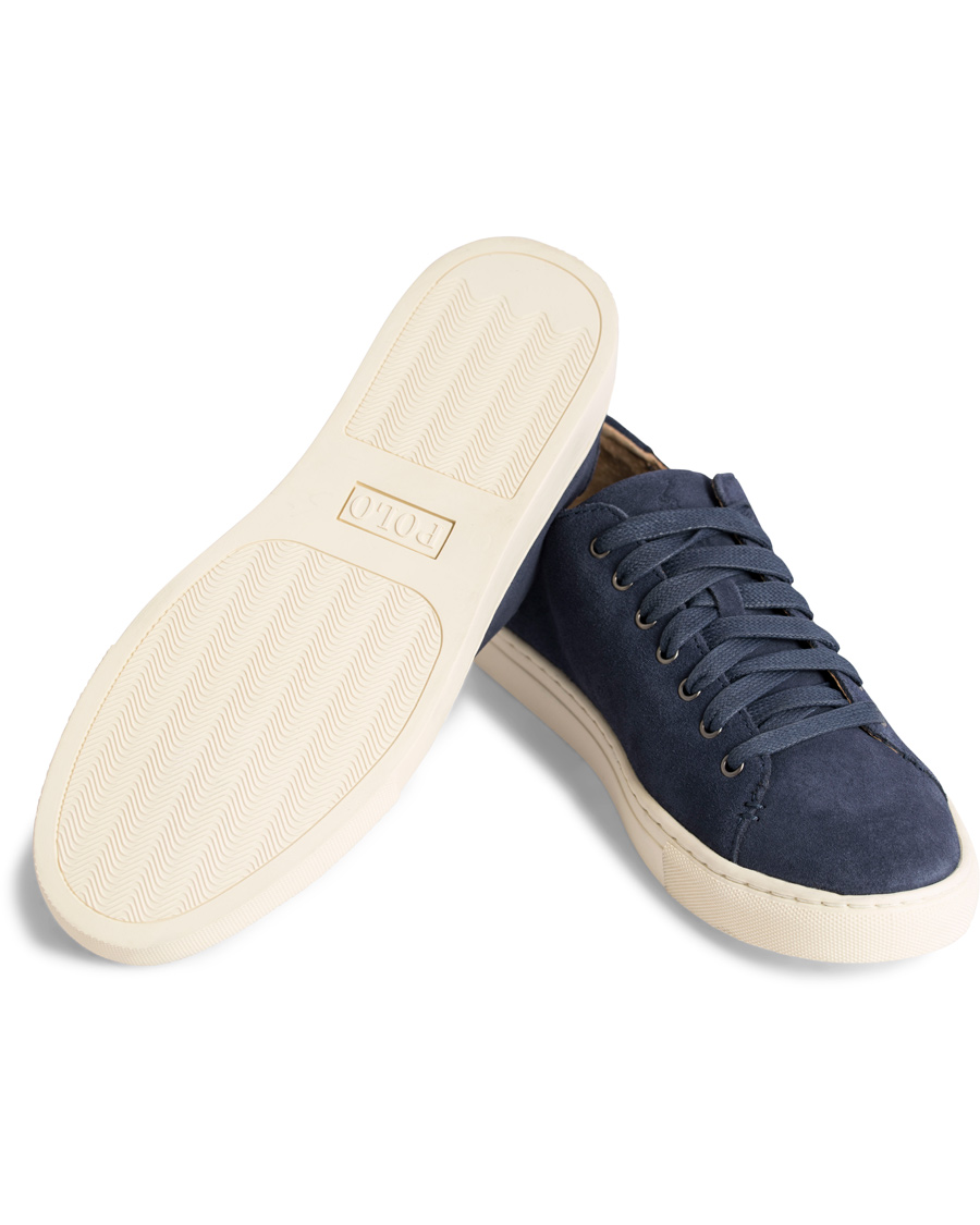 Herre | Polo Ralph Lauren Jermain Sneaker Navy Suede | Polo Ralph Lauren | Jermain Sneaker Navy Suede