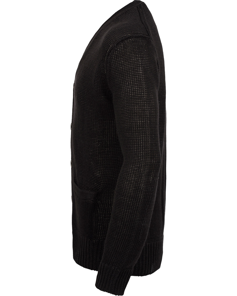 Herre | Trøjer | Polo Ralph Lauren | Linen Cardigan Polo Black