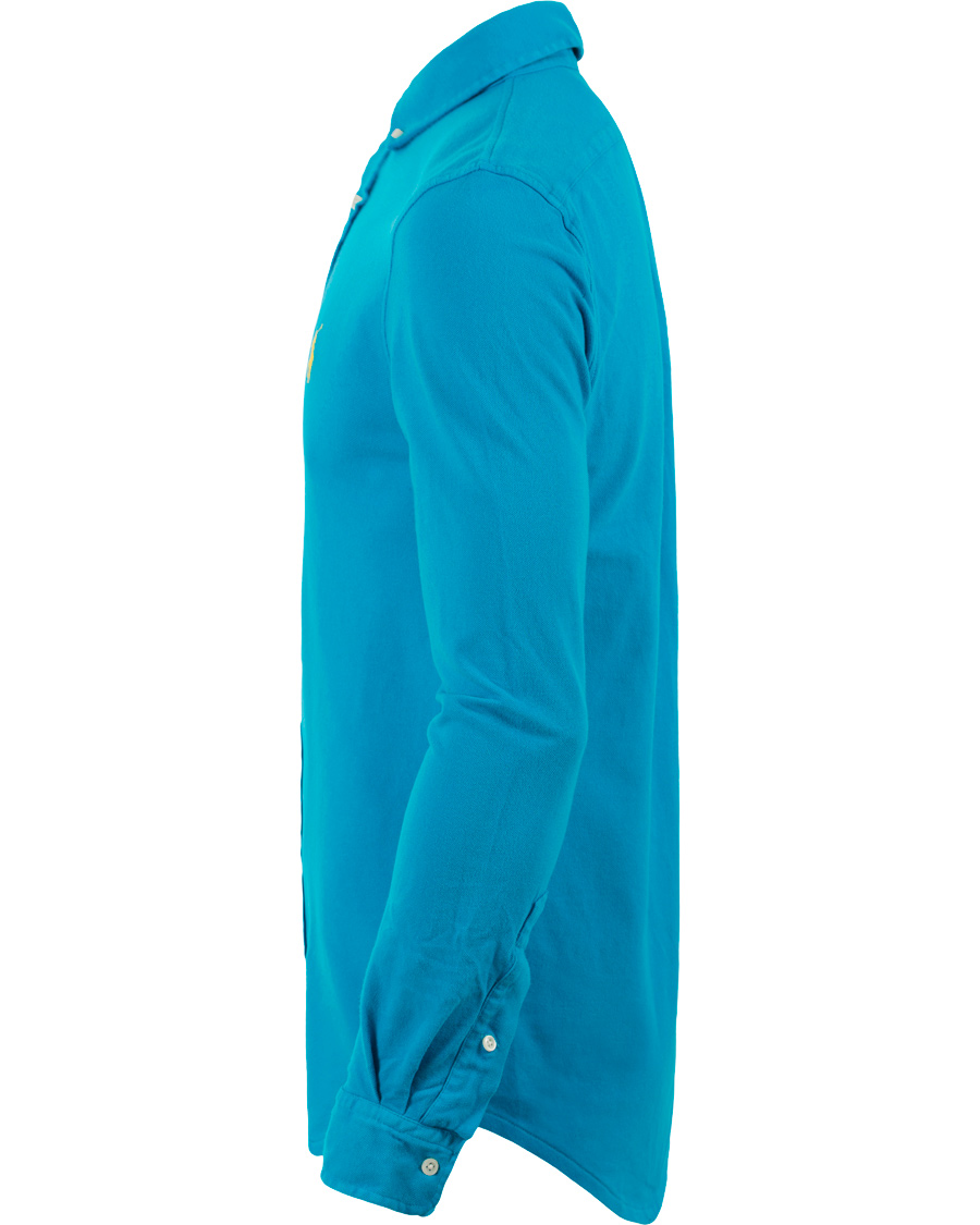 Herre | Skjorter | Polo Ralph Lauren | Featherweight Jersey Shirt Atomic Blue