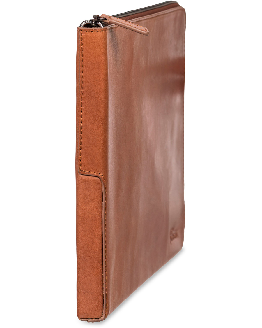 Herre | Oscar Jacobson Leather Document Case Brown | Oscar Jacobson | Leather Document Case Brown