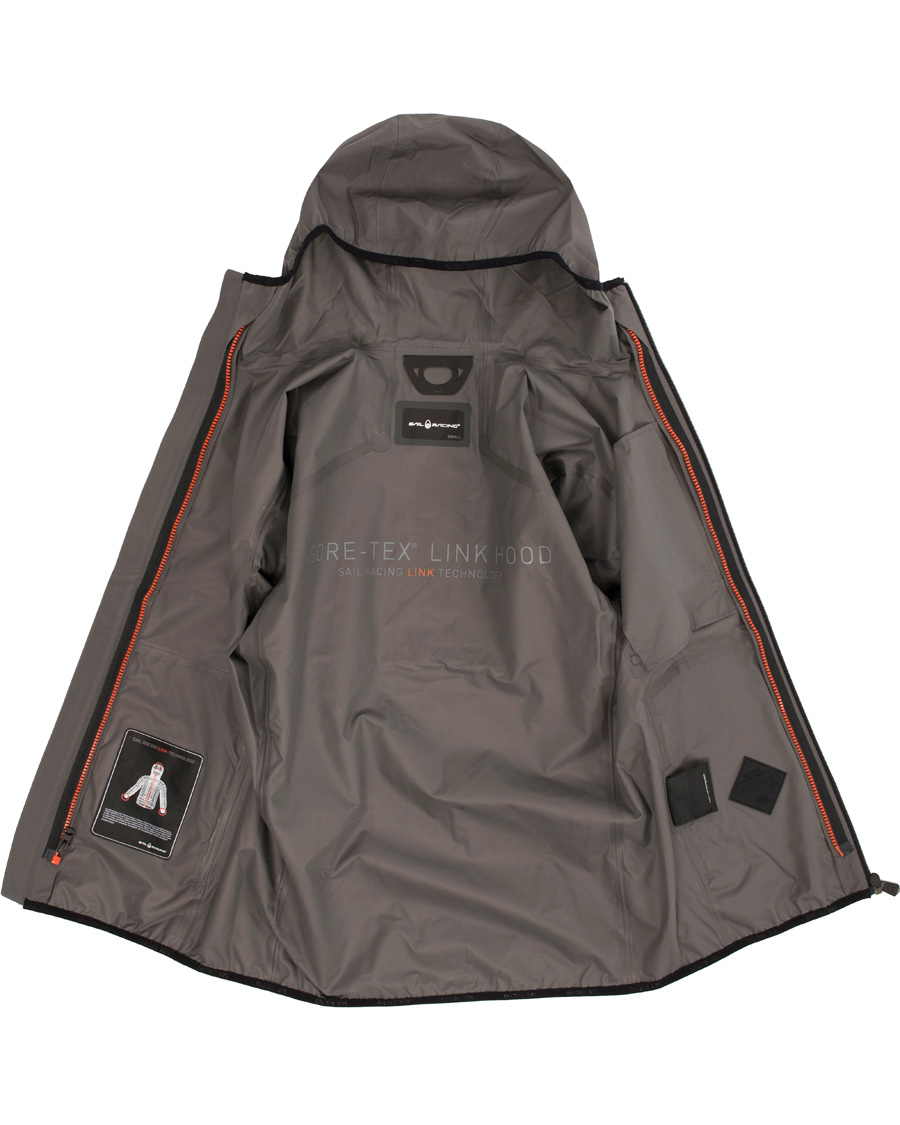 Herre | Jakker | Sail Racing | Gore-Tex Link Hood Jacket Dark Grey