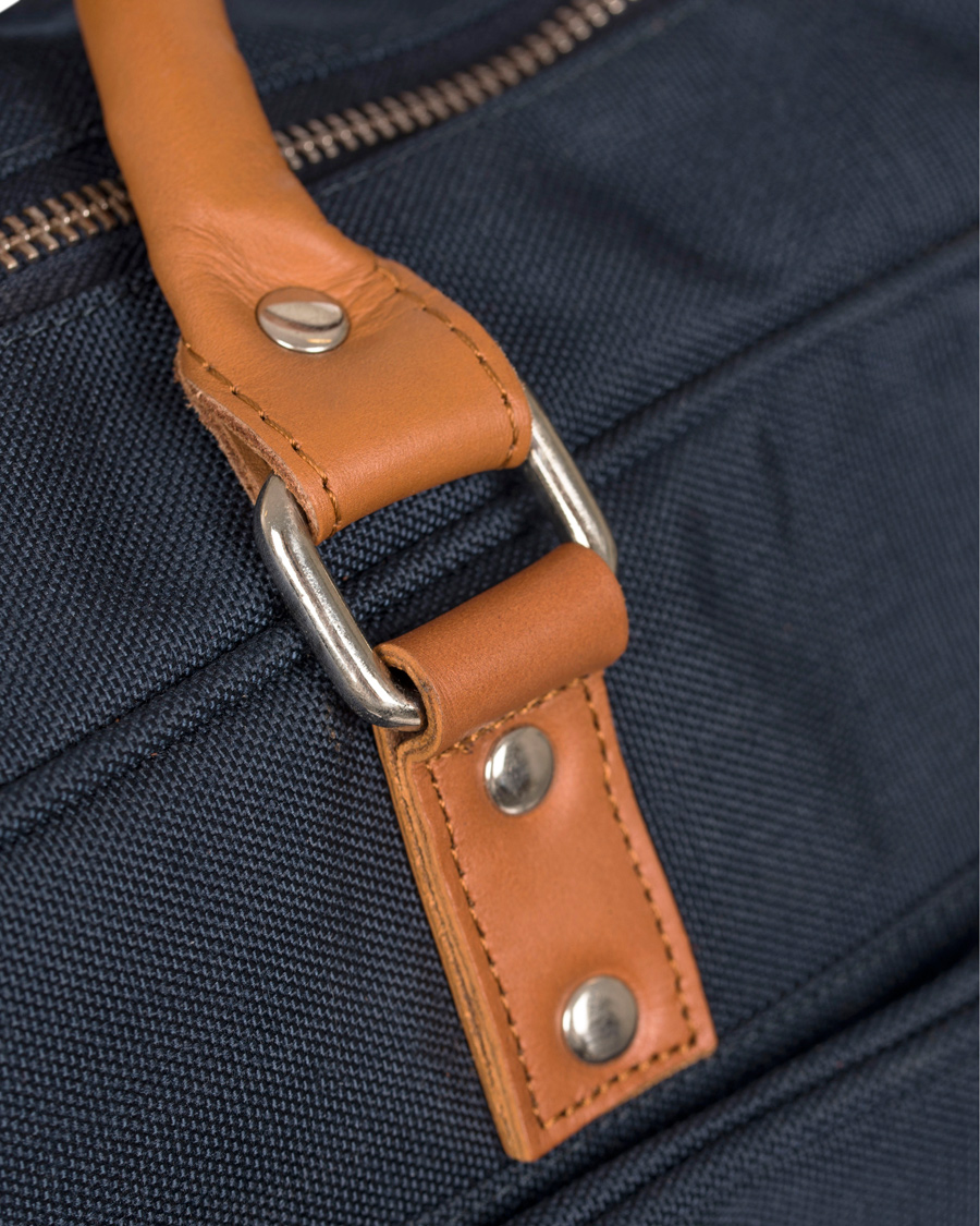 Herre | Sandqvist Pontus Canvas Laptop Bag Blue | Sandqvist | Pontus Canvas Laptop Bag Blue