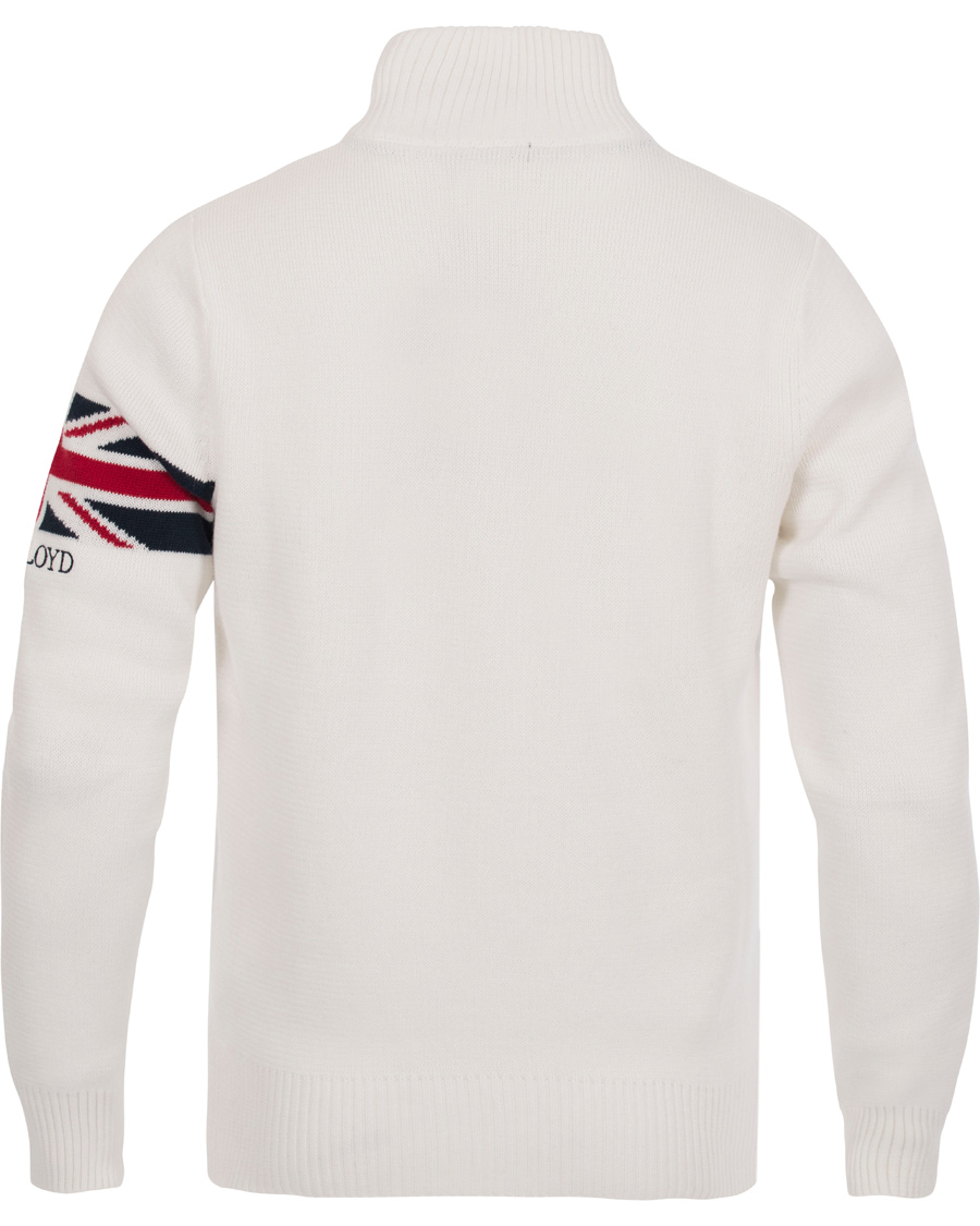 Herre | Trøjer | Henri-Lloyd | Henri Lloyd Arley Regular Half Zip Knit Sweater Surf