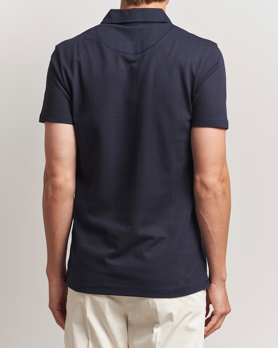 Herre | Polotrøjer | Sunspel | Riviera Polo Shirt Navy