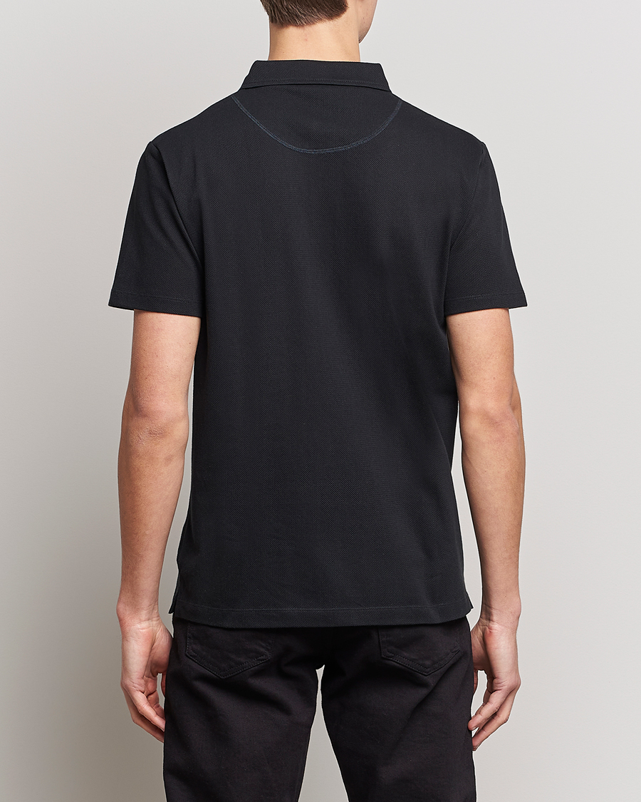 Herre | Polotrøjer | Sunspel | Riviera Polo Shirt Black