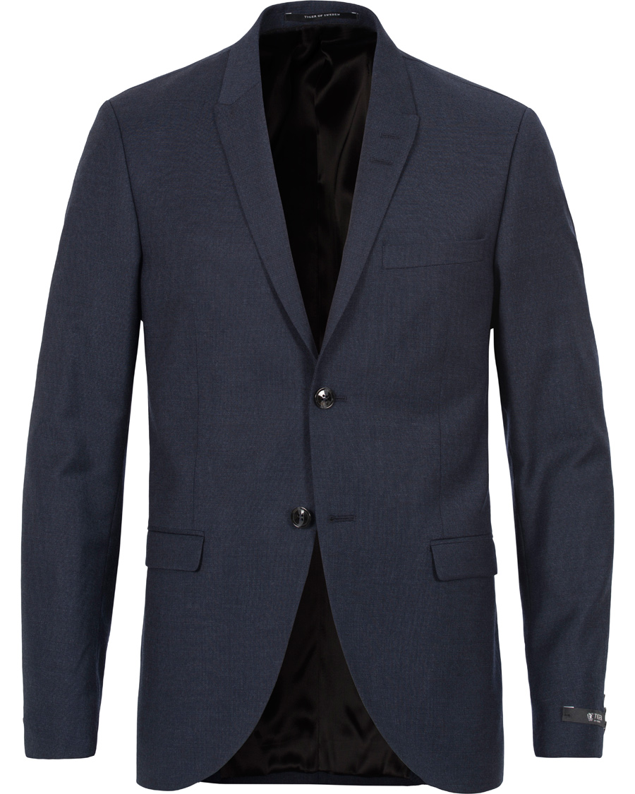 Herre | Jakkesæt | Tiger of Sweden | Evert 14 Wool Suit Navy Blue