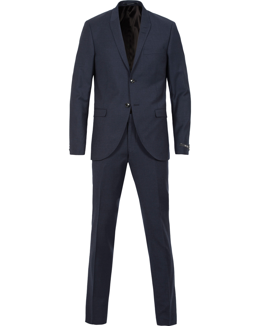 Tiger of Sweden Evert 14 Wool Suit Navy Blue - CareOfCarl.dk