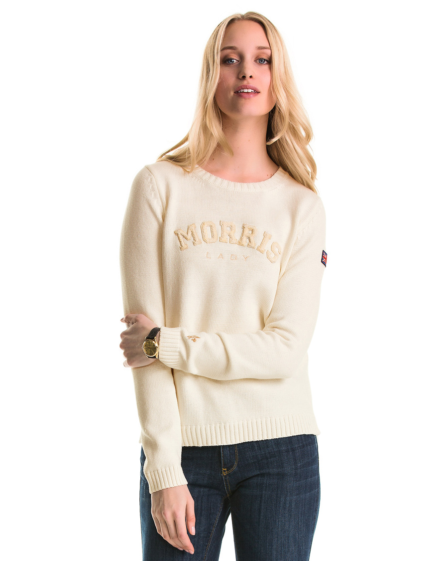 Herre | Trøjer | Morris Lady | Billie Jean Sweater Off White