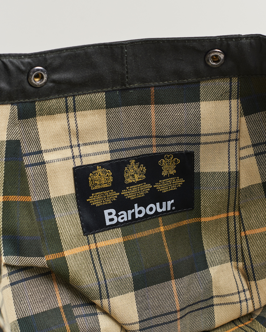 Herre | Jakker | Barbour Lifestyle | Waxed Cotton Hood Sage