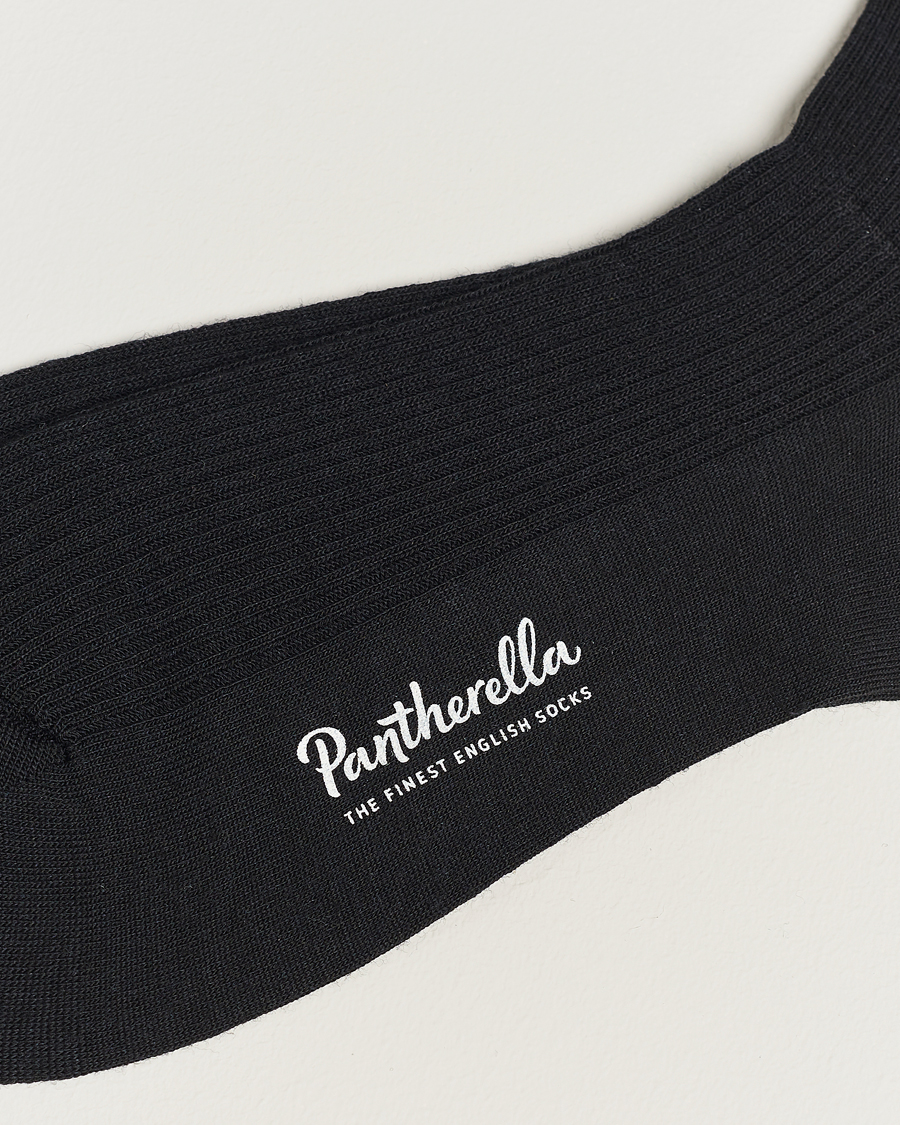 Herre | Strømper | Pantherella | Naish Merino/Nylon Sock Black