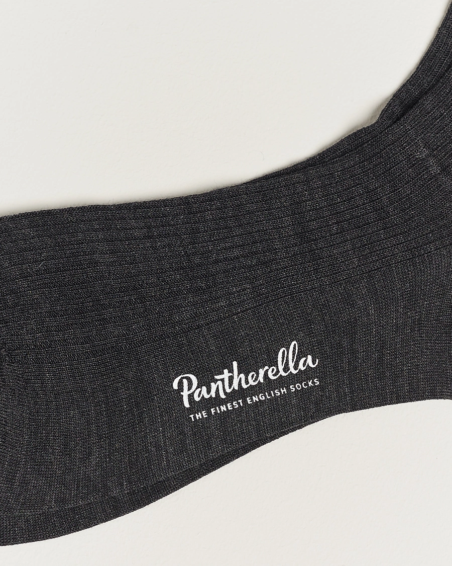Herre |  | Pantherella | Naish Merino/Nylon Sock Charcoal
