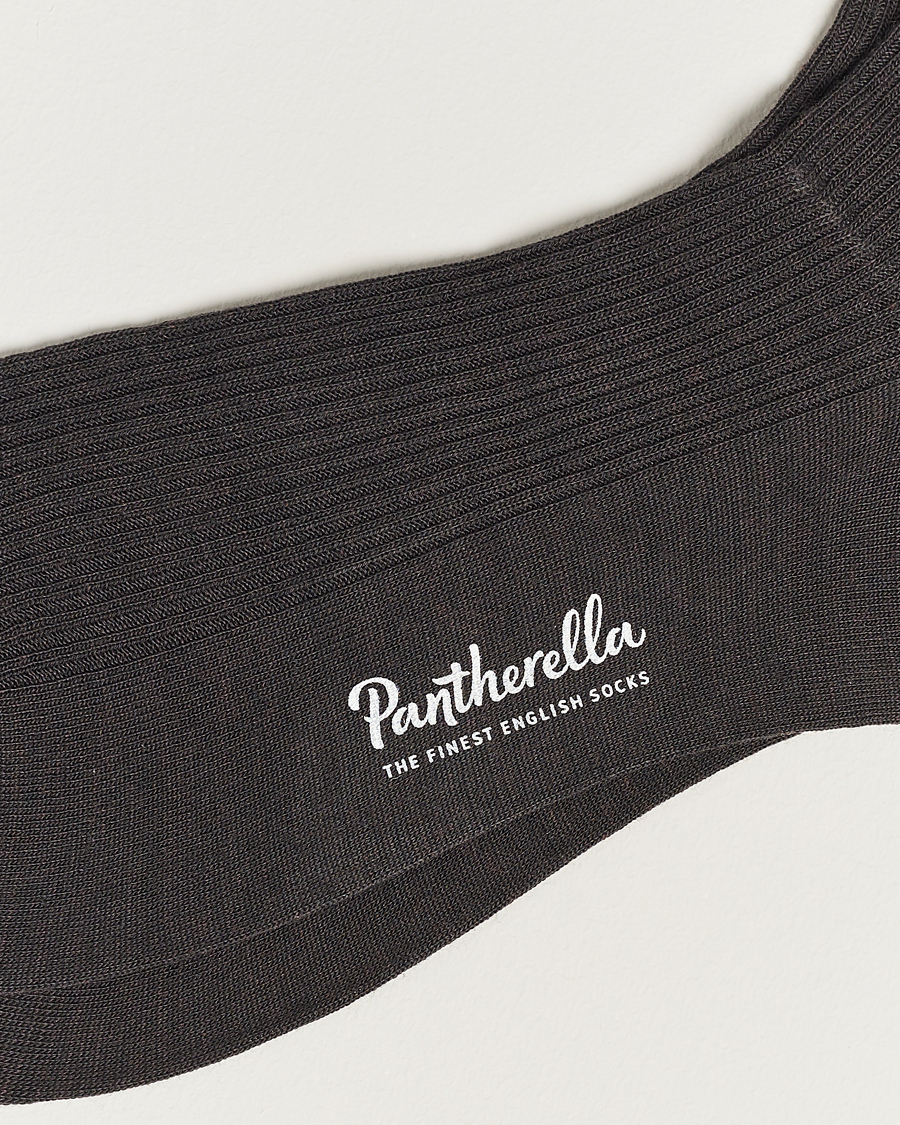 Herre |  | Pantherella | Naish Merino/Nylon Sock Chocolate