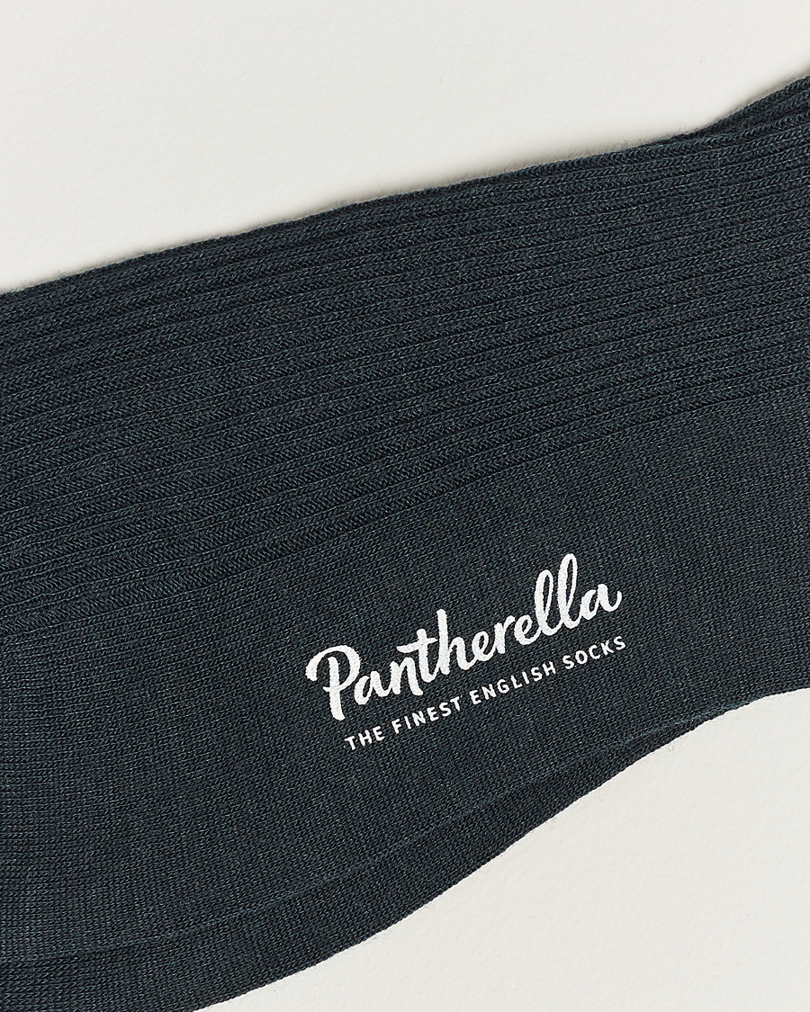 Herre |  | Pantherella | Naish Merino/Nylon Sock Racing Green