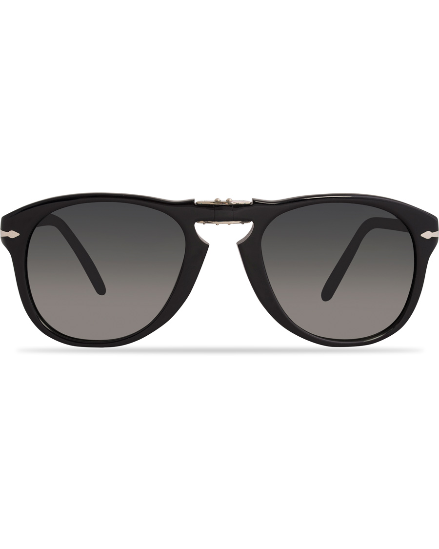 Herre | Persol PO714 Steve McQueen Special Edition Black/Grey | Persol | PO714 Steve McQueen Special Edition Black/Grey