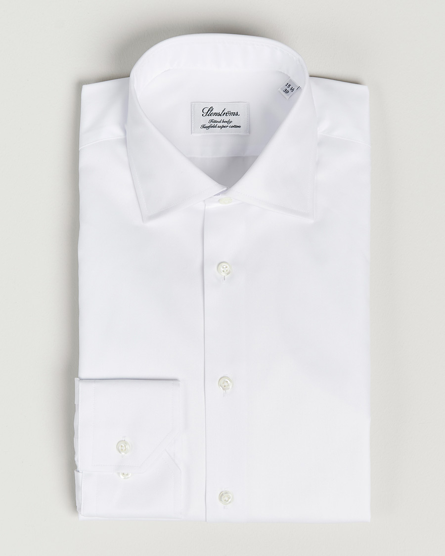 Herre |  | Stenströms | Fitted Body Shirt White