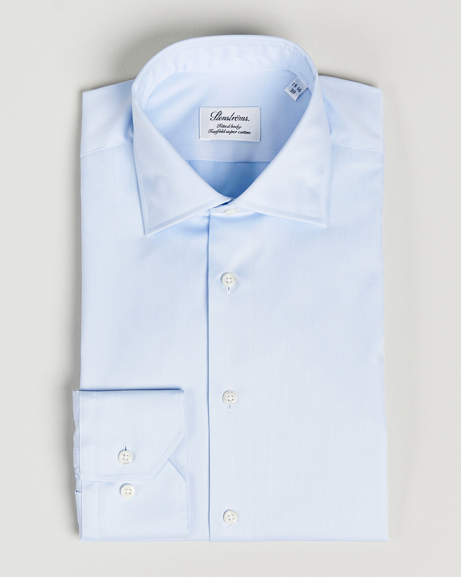 Herre |  | Stenströms | Fitted Body Shirt Blue