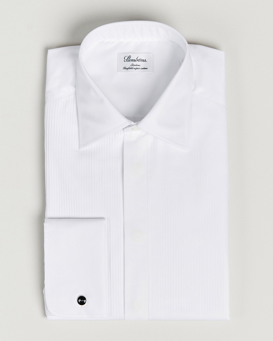 Herr |  | Stenströms | Slimline Smoking Shirt White