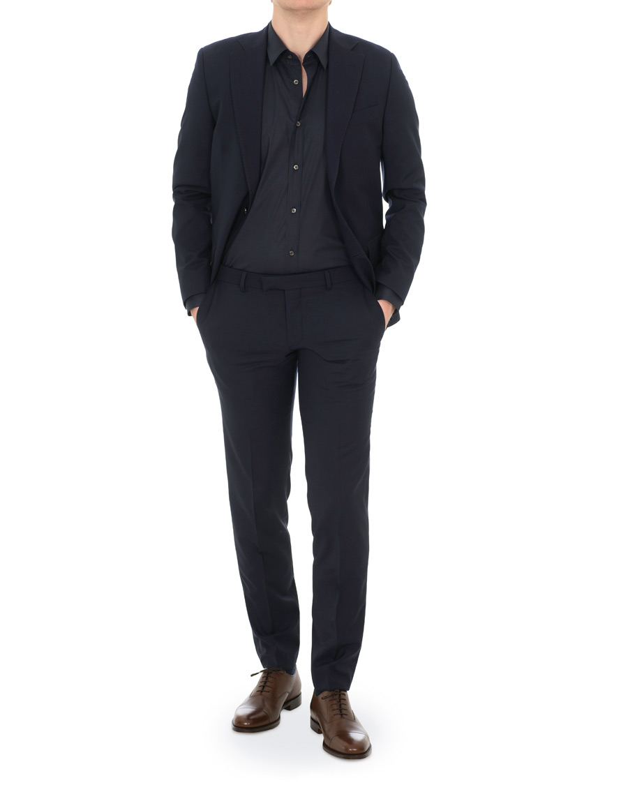 Herre | Skjorter | HUGO | Elisha Slim Fit Shirt Open Blue