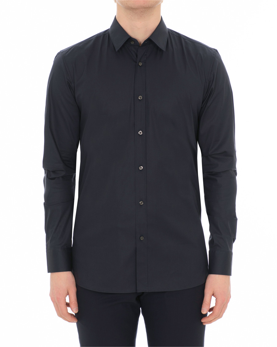 Herre | Skjorter | HUGO | Elisha Slim Fit Shirt Open Blue