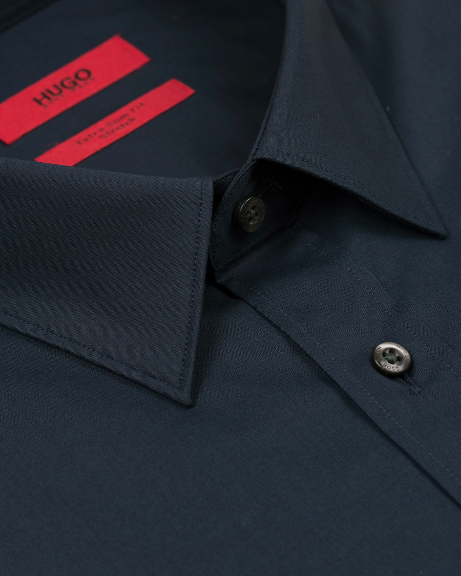 Herre | Skjorter | HUGO | Elisha Slim Fit Shirt Open Blue