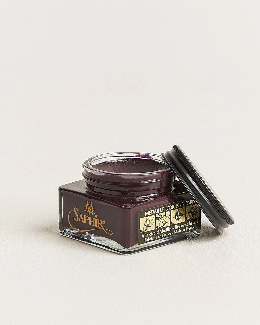 Herre | Skopleje | Saphir Medaille d'Or | Creme Pommadier 1925 75 ml Burgundy