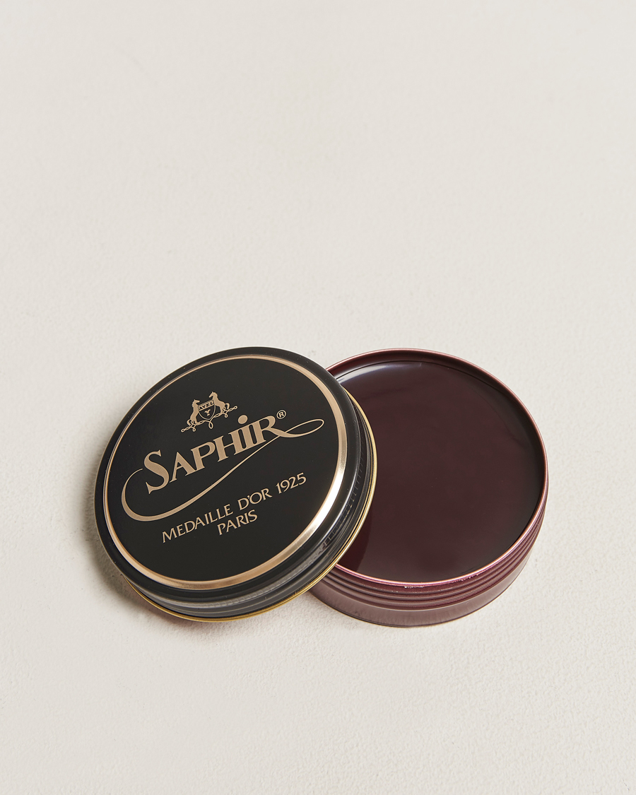 Herre | Sko | Saphir Medaille d\'Or | Pate De Lux 50 ml Mahogany