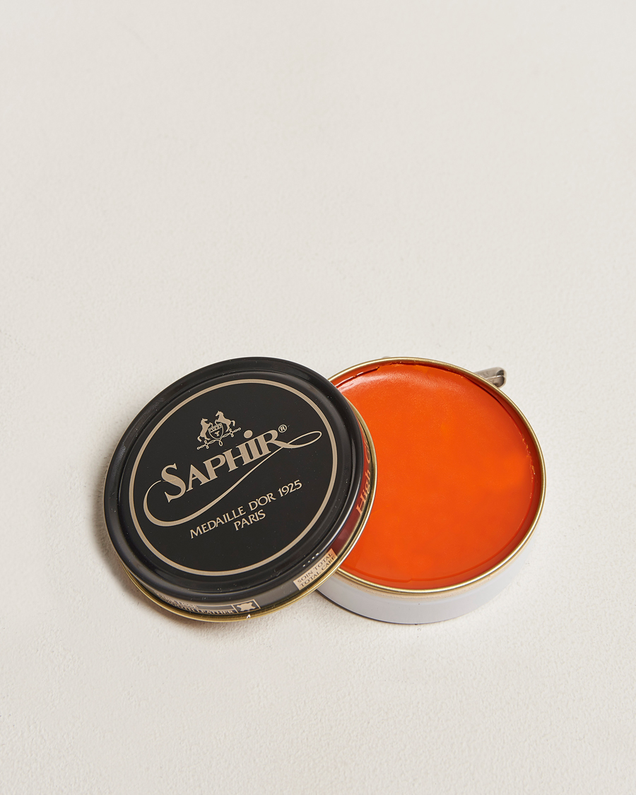 Herre | Sko | Saphir Medaille d\'Or | Pate De Lux 50 ml Cognac