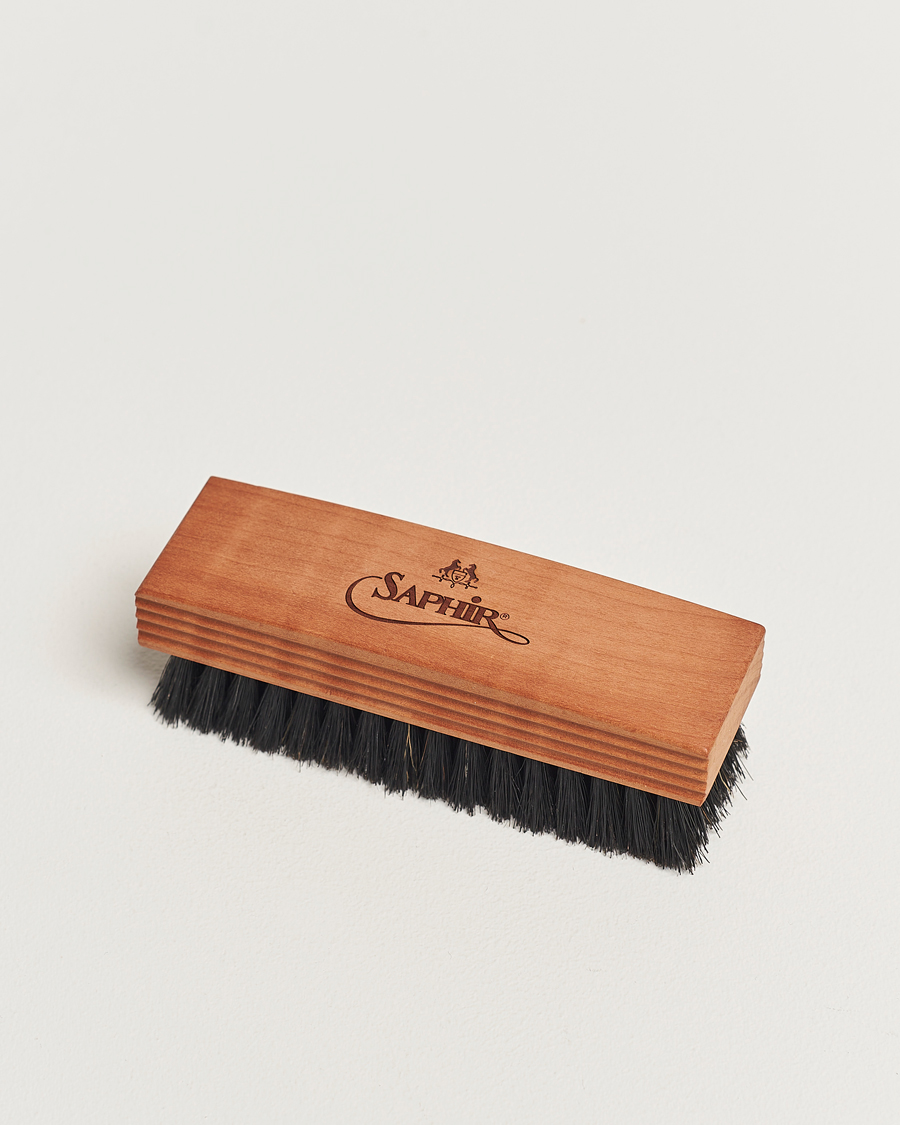 Herre | Tøjpleje | Saphir Medaille d'Or | Gloss Cleaning Brush Large Black