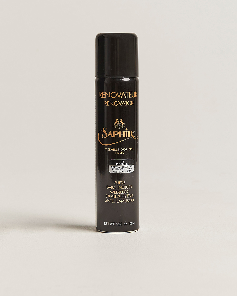 Herre | Skopleje | Saphir Medaille d'Or | Renovateur Suede 250 ml Spray Neutral