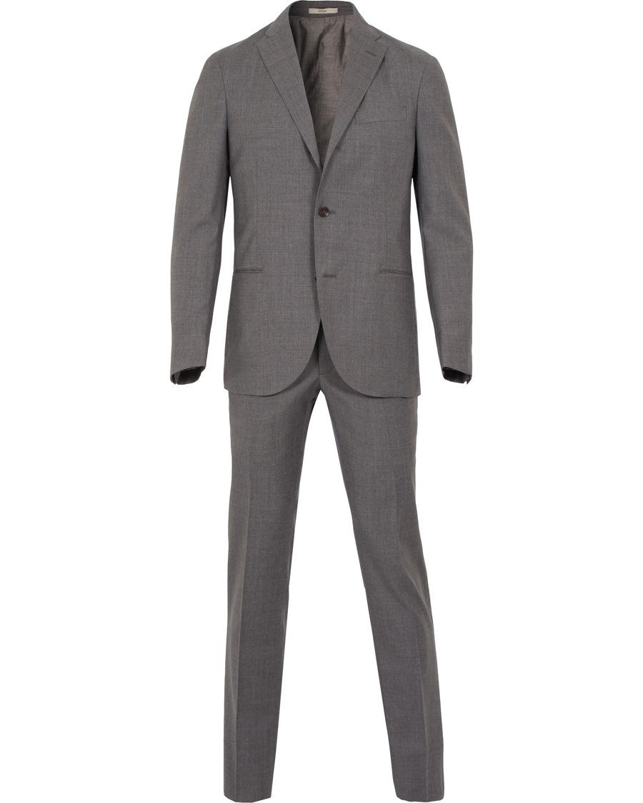 Herre | Jakkesæt | Boglioli | Dover Wool Suit Grey