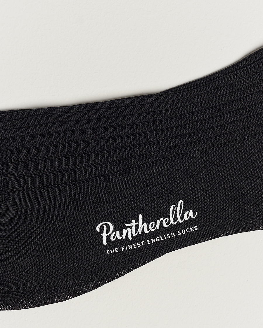 Herre | Undertøj | Pantherella | Vale Cotton Socks Black