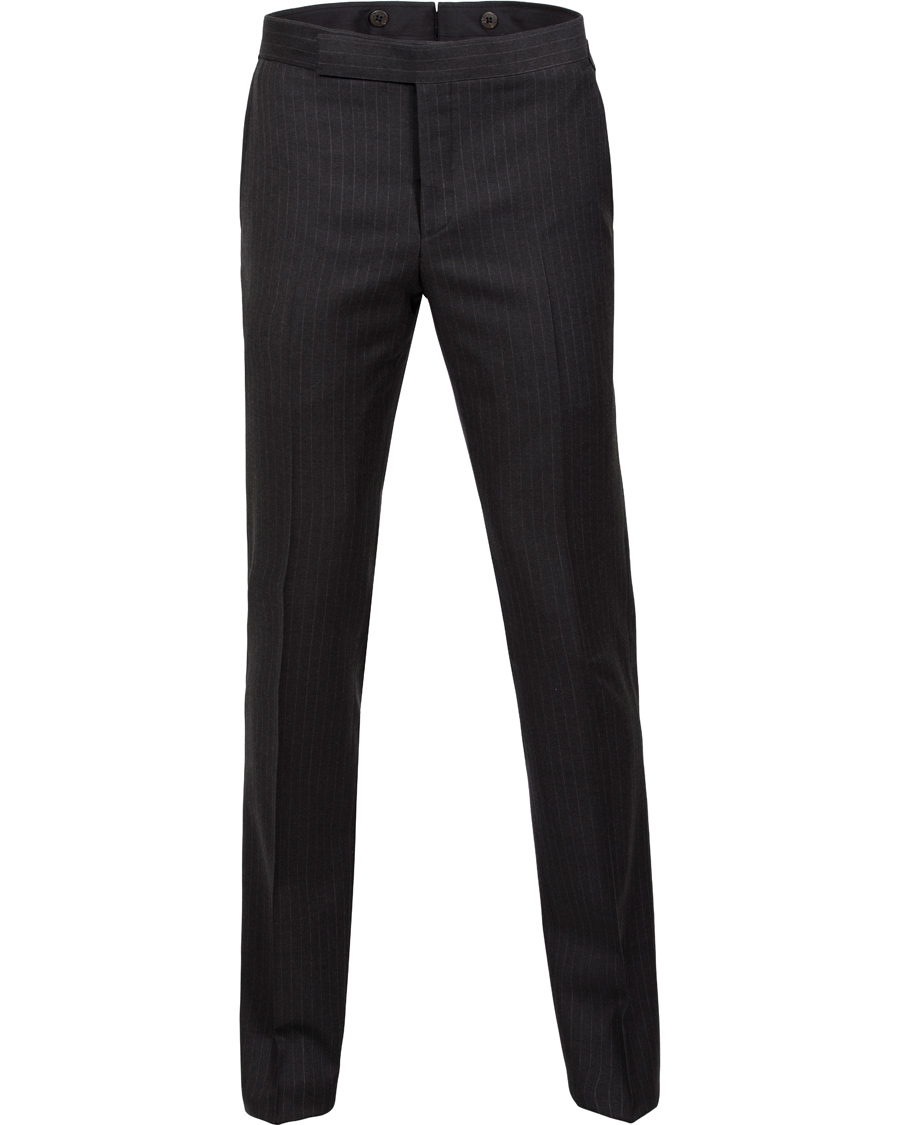 Herre | Jakkesæt | Polo Ralph Lauren | Clothing Suit Pinstripe Charcoal/Cream